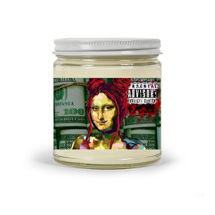 MODERN MONA LISA SCENTED CANDLE